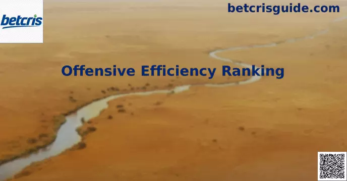 Offensive Efficiency Ranking Betcris